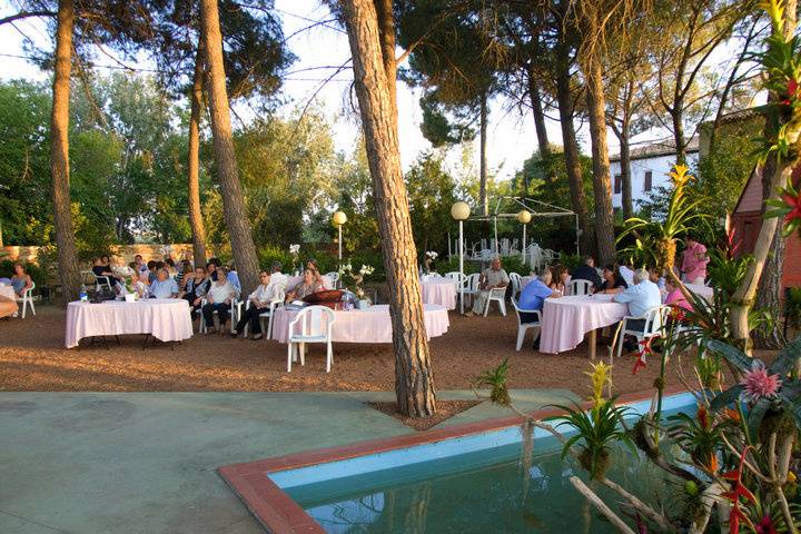 Sobremesa al aire libre