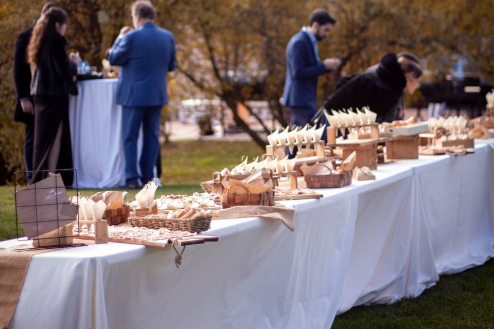 Nuestra mesa de aperitivos