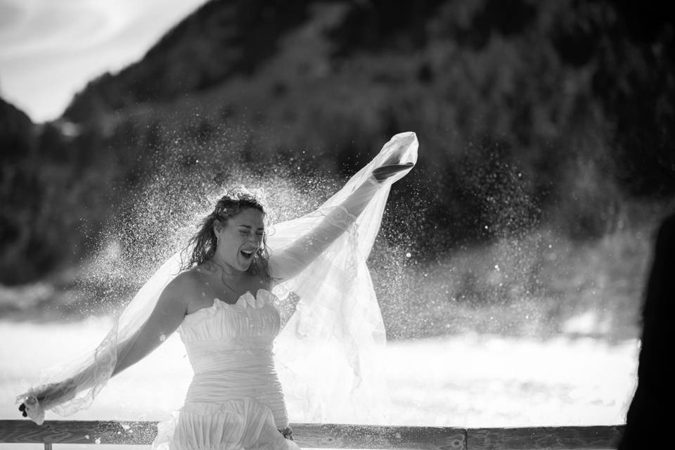 Postboda en la Vall de Núria