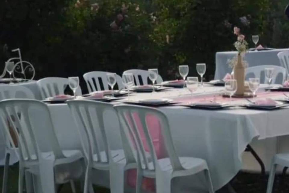 Banquete al aire libre