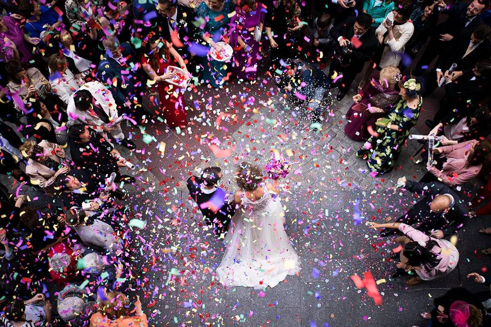 Postboda en Adahuesca