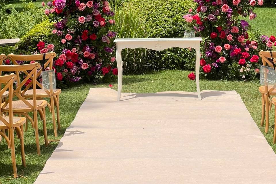 Columnas ceremonia