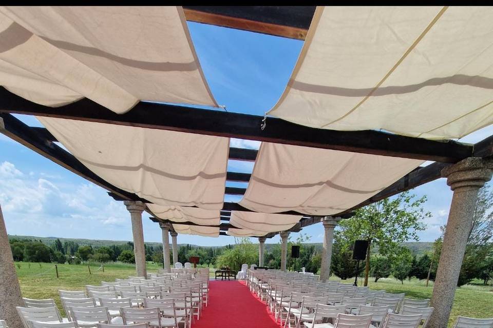 Ceremonia al aire libre