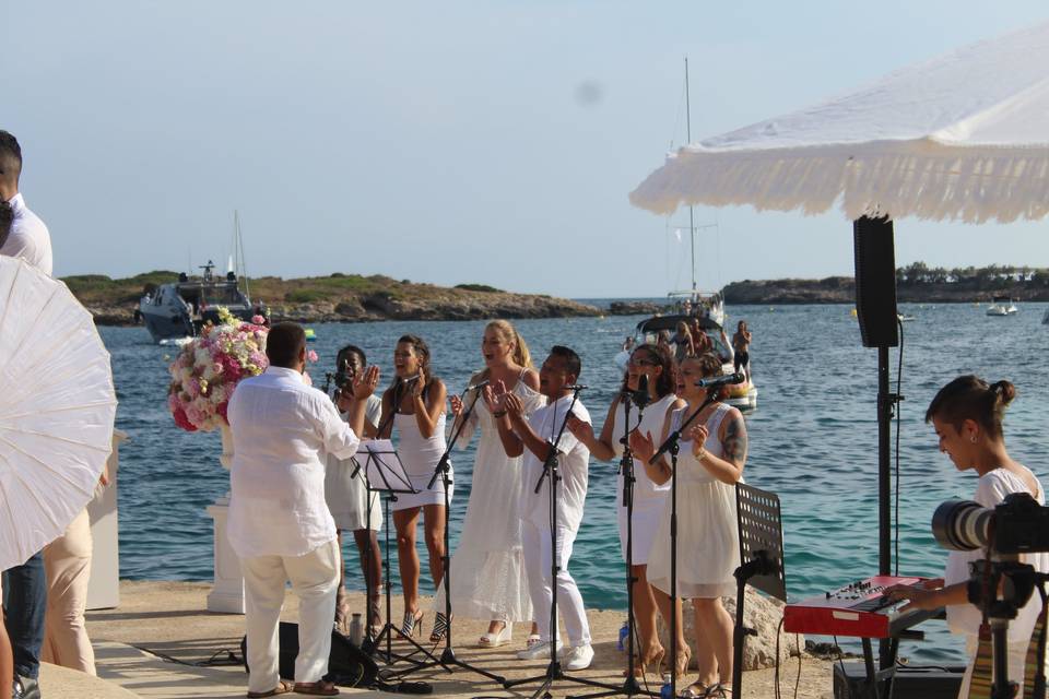 Boda en la playa