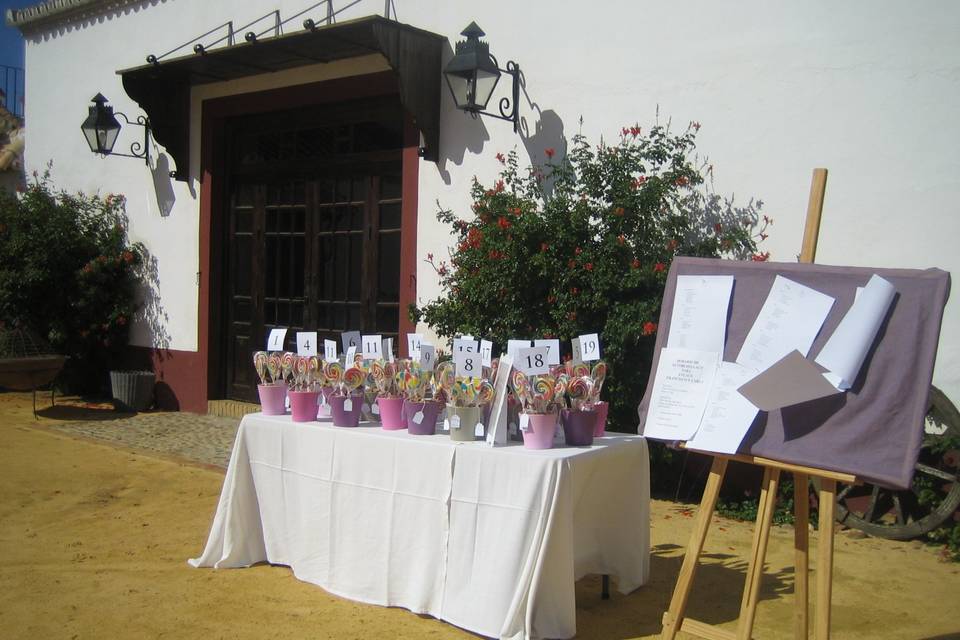 Patio de la hacienda