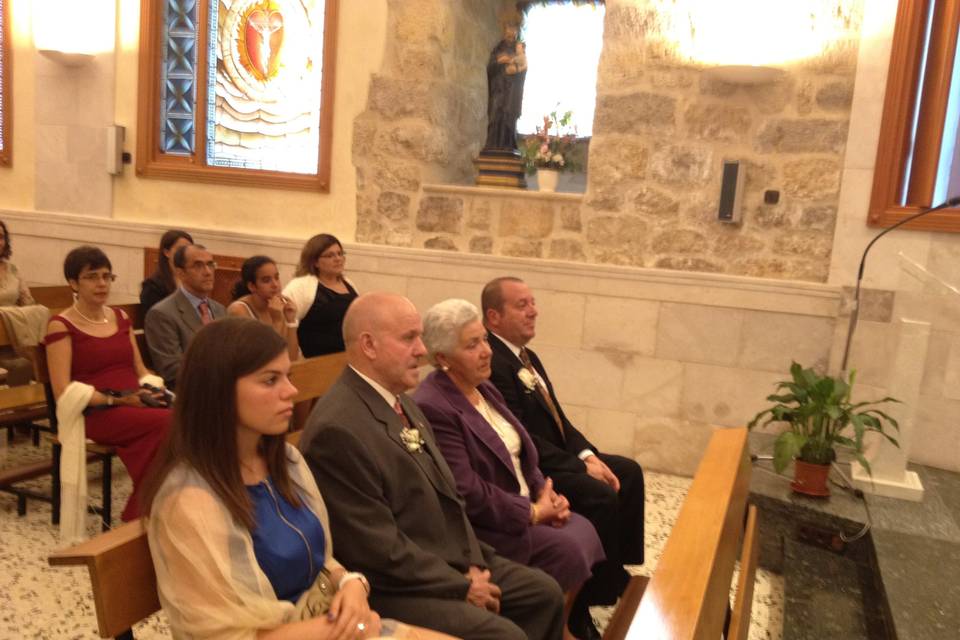 Boda en la Iglesia Vera Cruz