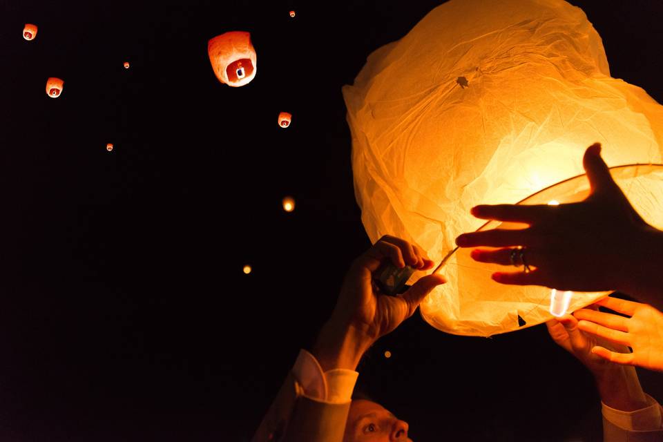 Los globos al cielo