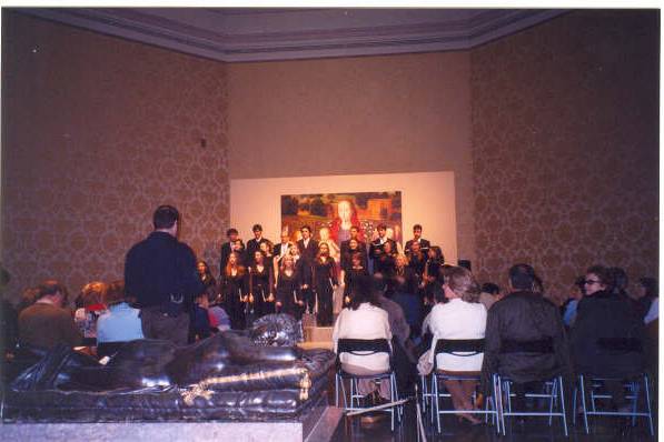 Coro CEU en el Museo del Prado (Madrid)