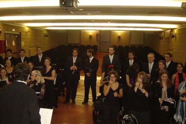 Ensayo del Coro CEU