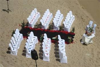 Ceremonia en la playa
