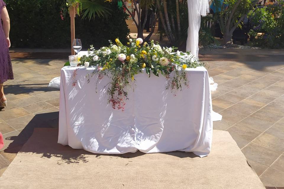 Altar de boda