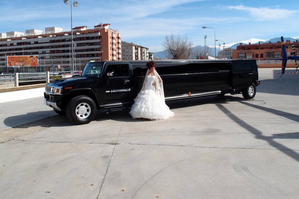 Evento boda con Hummer H2