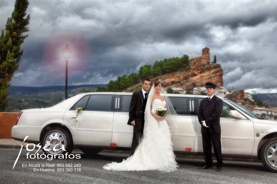 Evento de boda con Cadillac