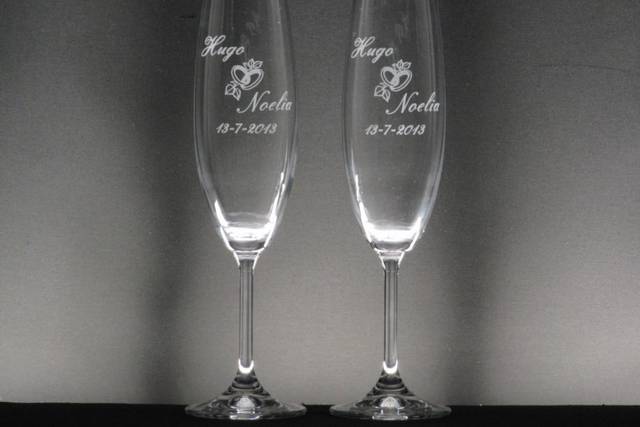 Cristal grabaado