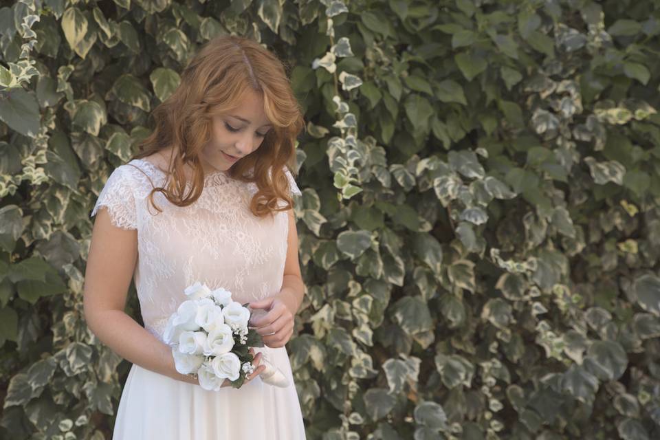 Vestido de novia vintage