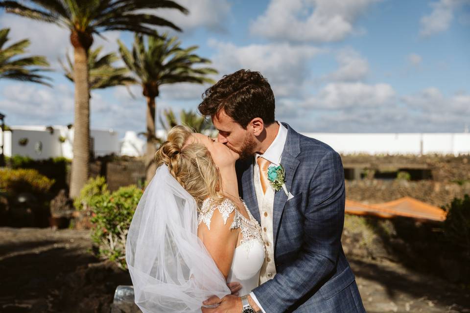 Boda en Los Jameos, Lanzarote