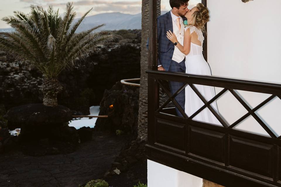 Boda en Los Jameos, Lanzarote