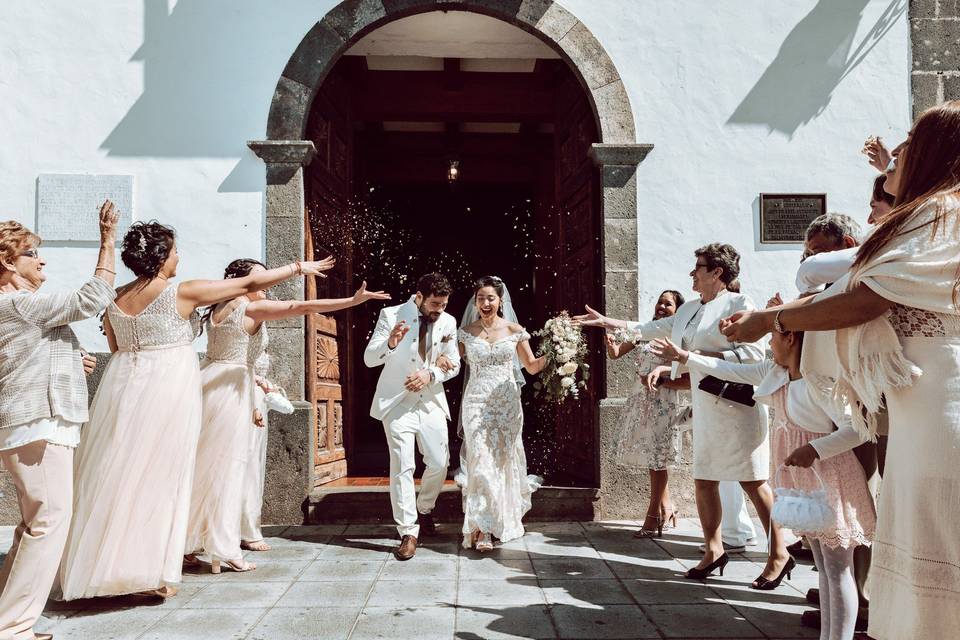 Boda en Los Jameos, Lanzarote