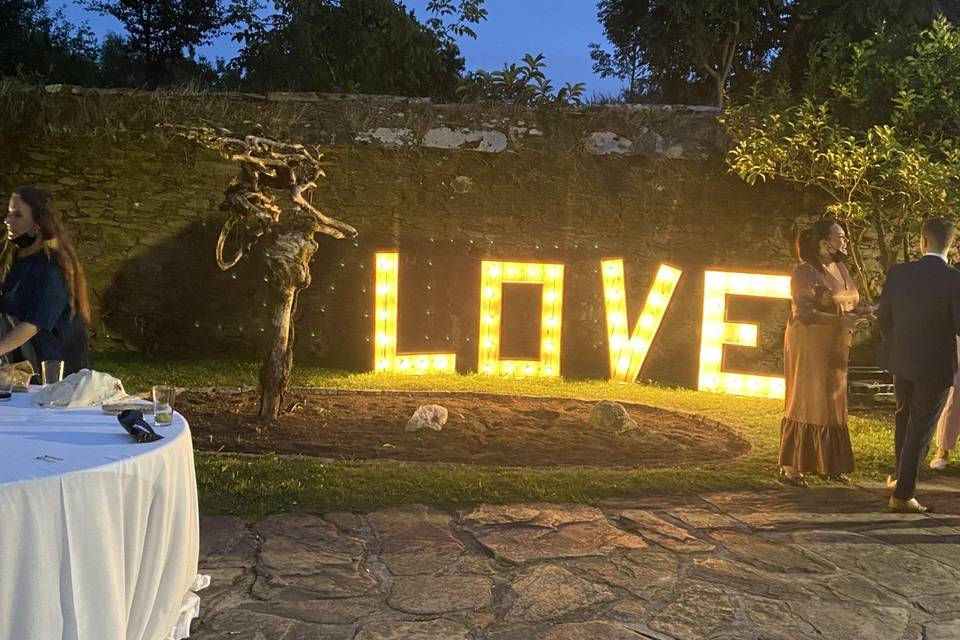 Love decoración