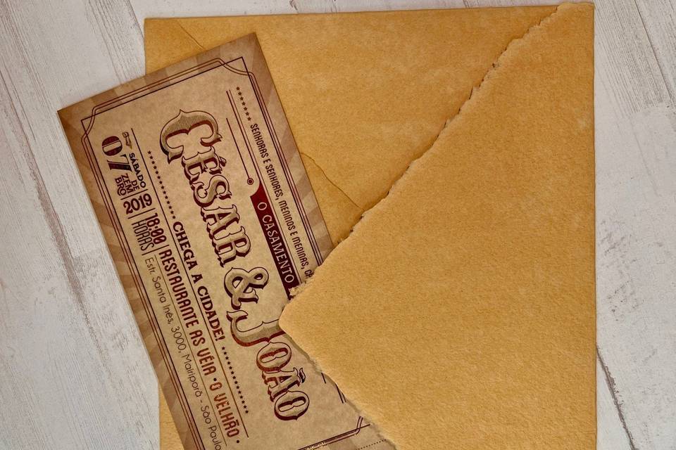 Stamping y sobre artesano
