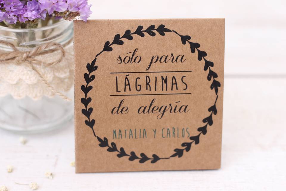 Lágrimas de felicidad boda