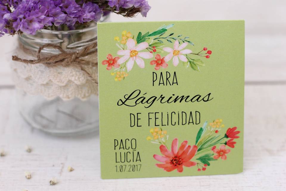 Lágrimas de felicidad boda