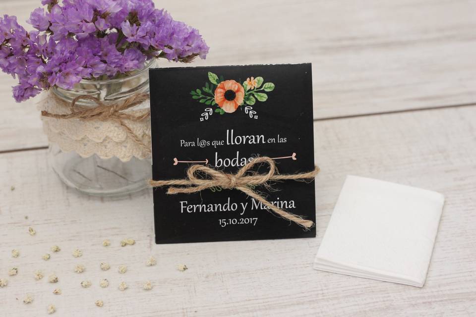 Lágrimas de felicidad boda