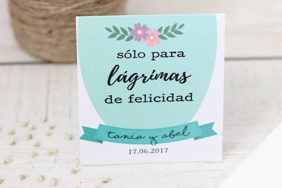 Lágrimas de felicidad boda