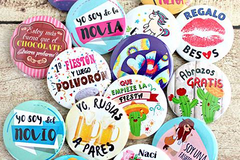 Chapas para boda