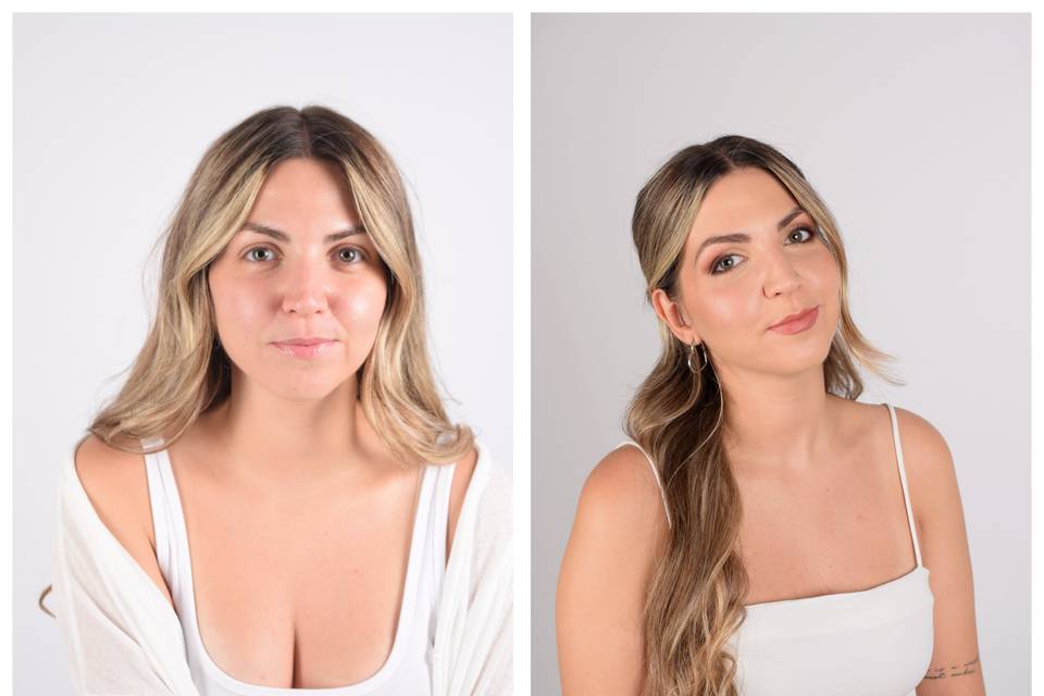 Alba antes y después