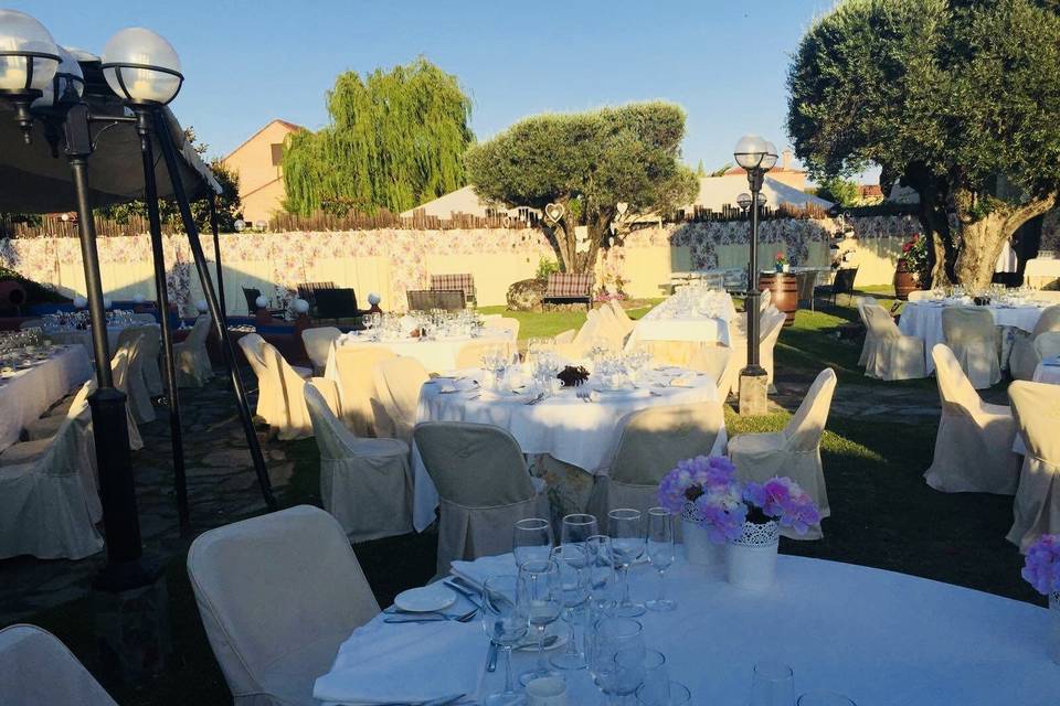 Boda en jardín