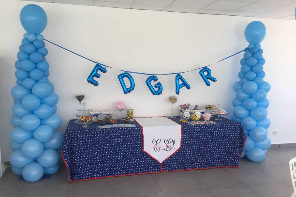 Decoración con globos