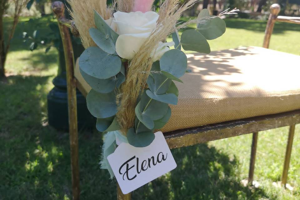 Detalles ceremonia