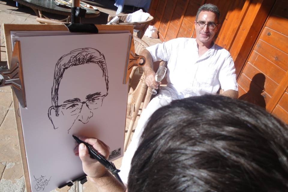 Caricaturista Jose Antonio Esteban