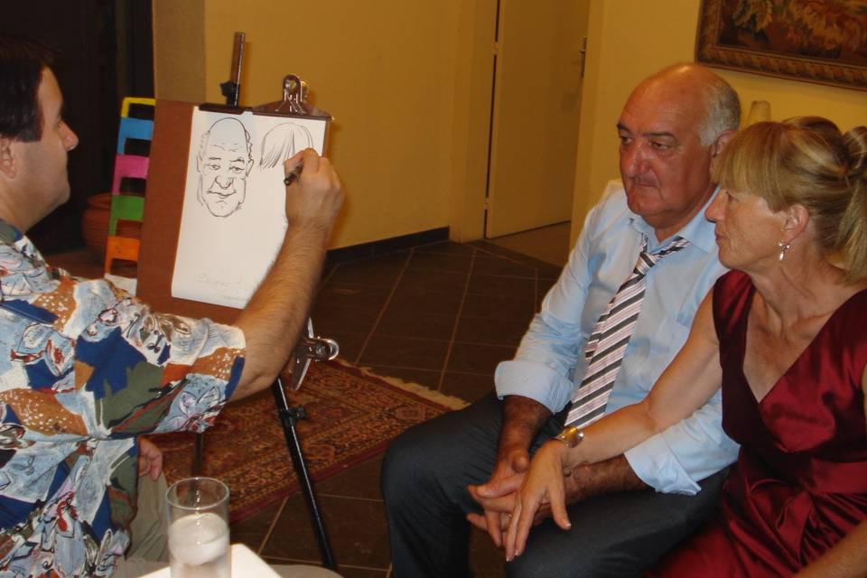 Caricaturista Jose Antonio Esteban