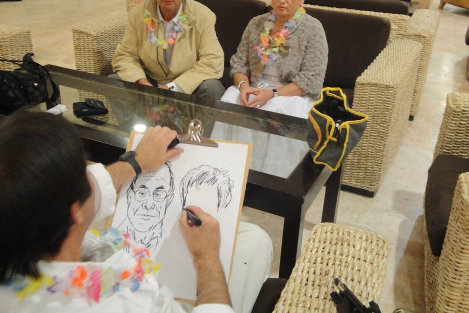 Caricaturista Jose Antonio Esteban