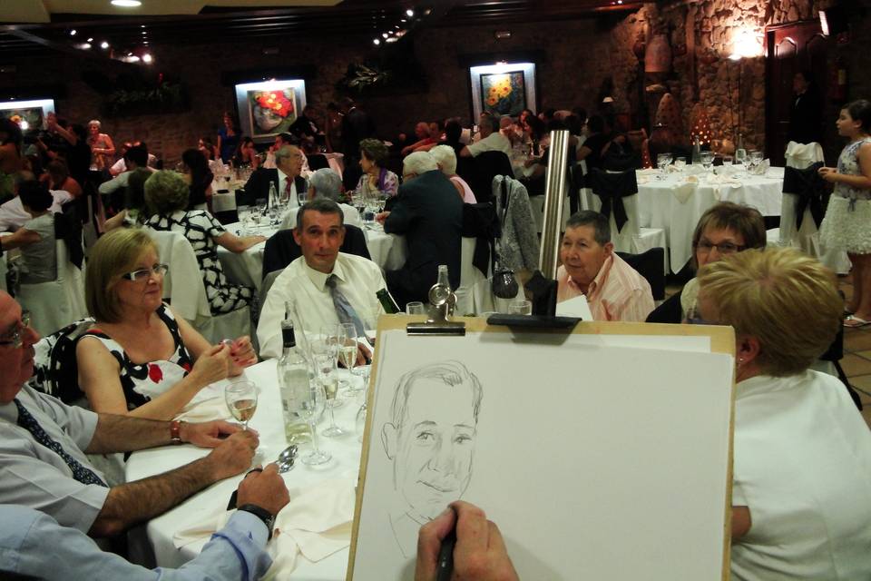 Caricaturista Jose Antonio Esteban