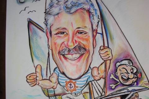 Caricaturista Jose Antonio Esteban