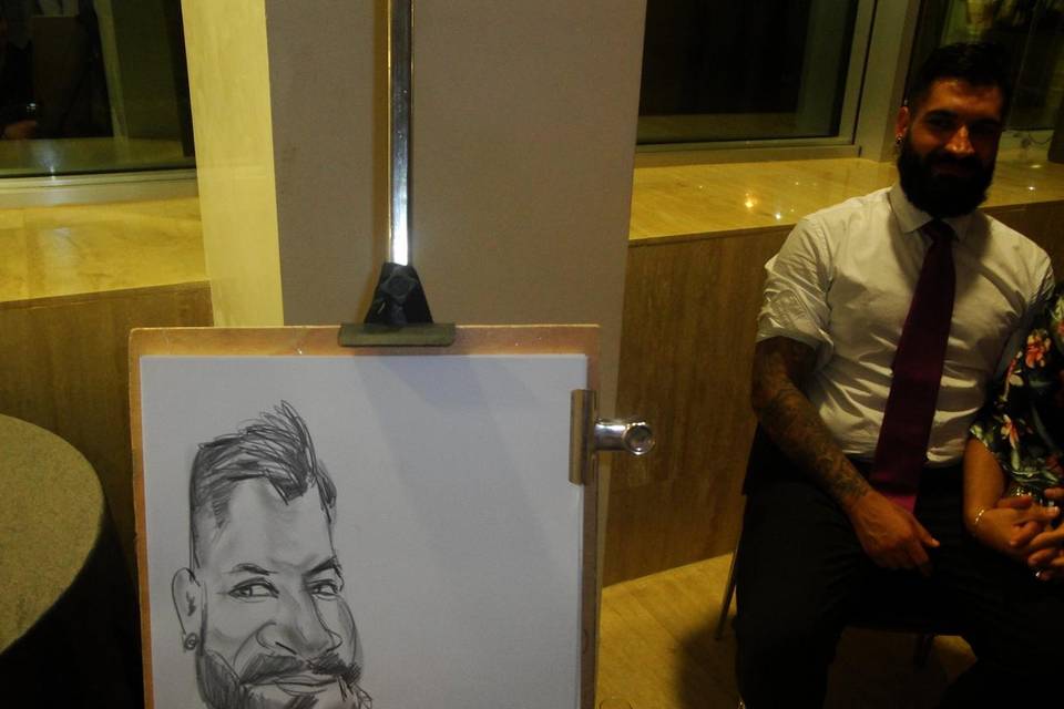 Caricaturista Jose Antonio Esteban