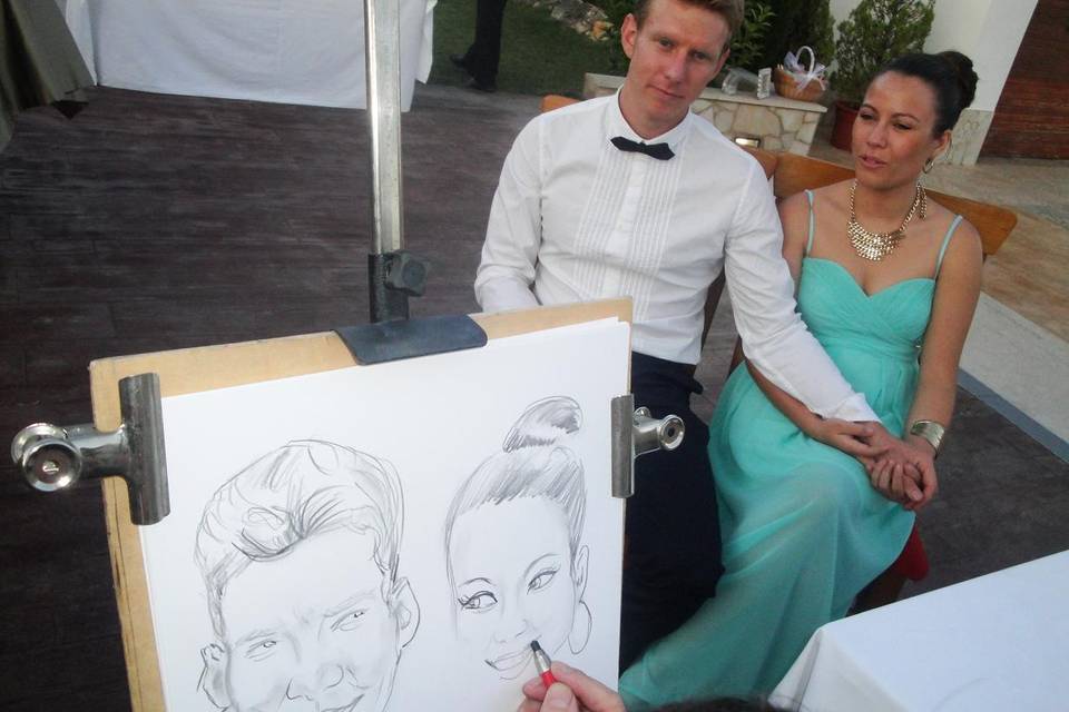 Caricaturista Jose Antonio Esteban