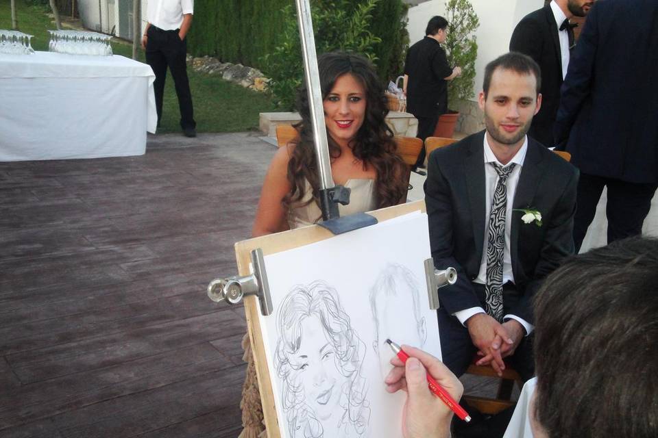 Caricaturista Jose Antonio Esteban