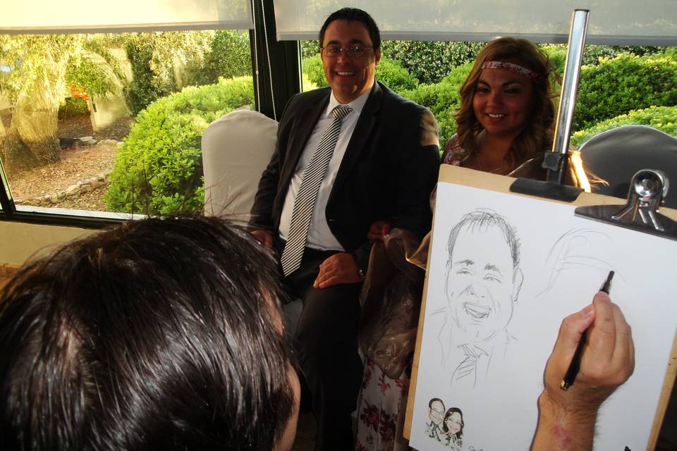 Caricaturista Jose Antonio Esteban