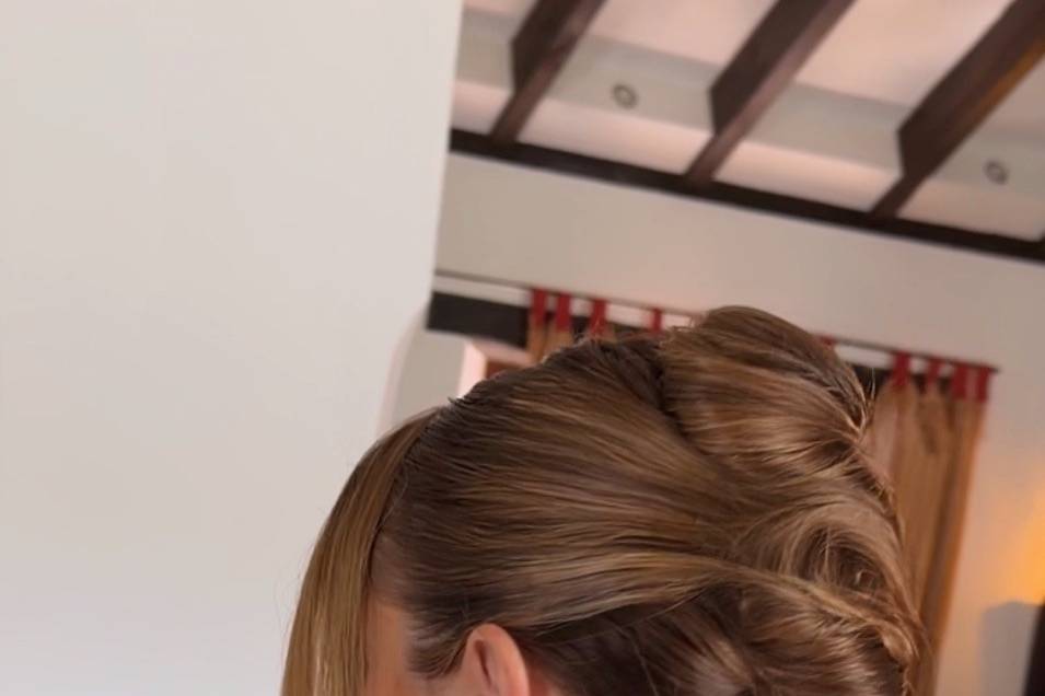 Peinado de novia bridal hair