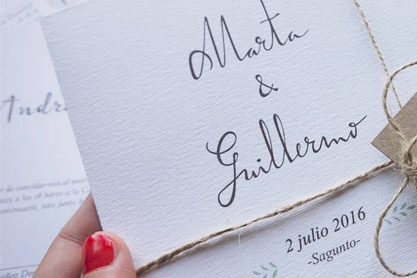 Invitaciones boda