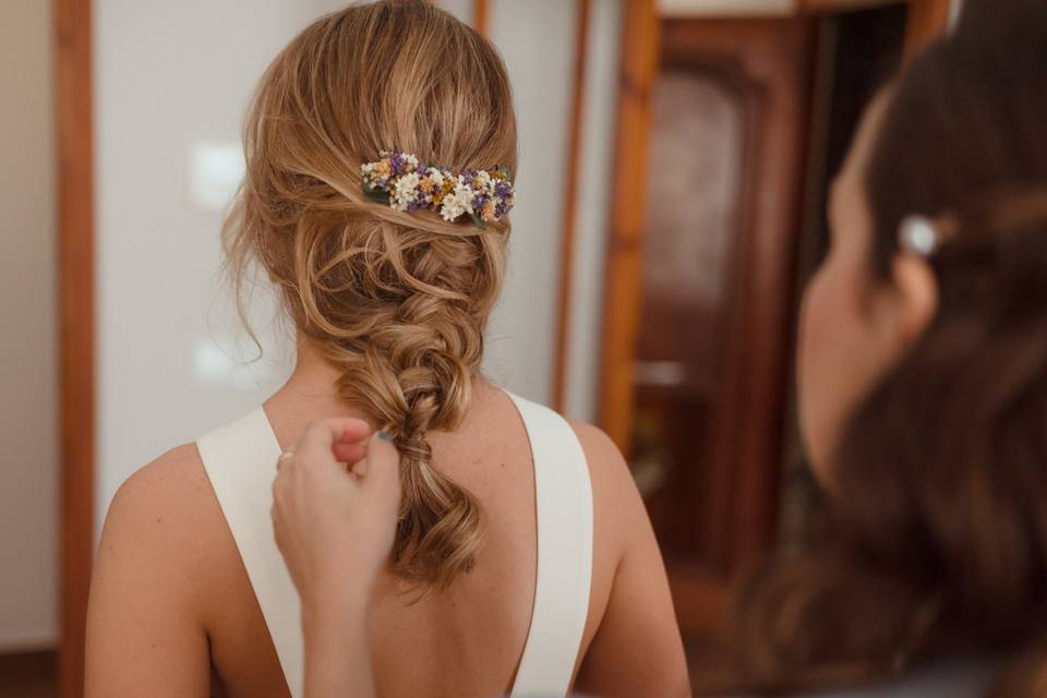 Corsage de flores