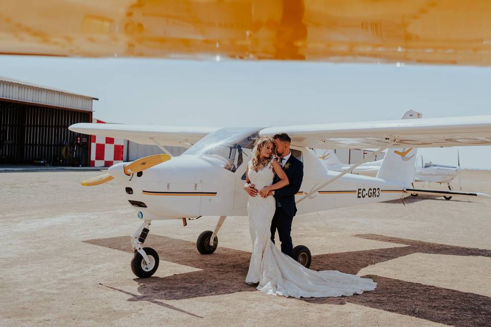 Sesión en la boda