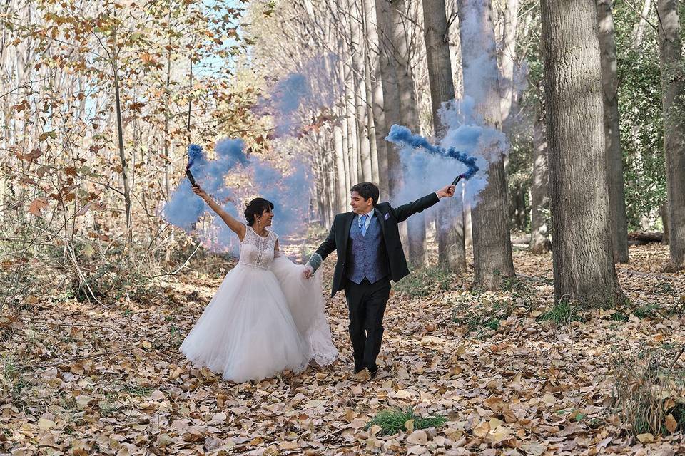 Posboda en la naturaleza