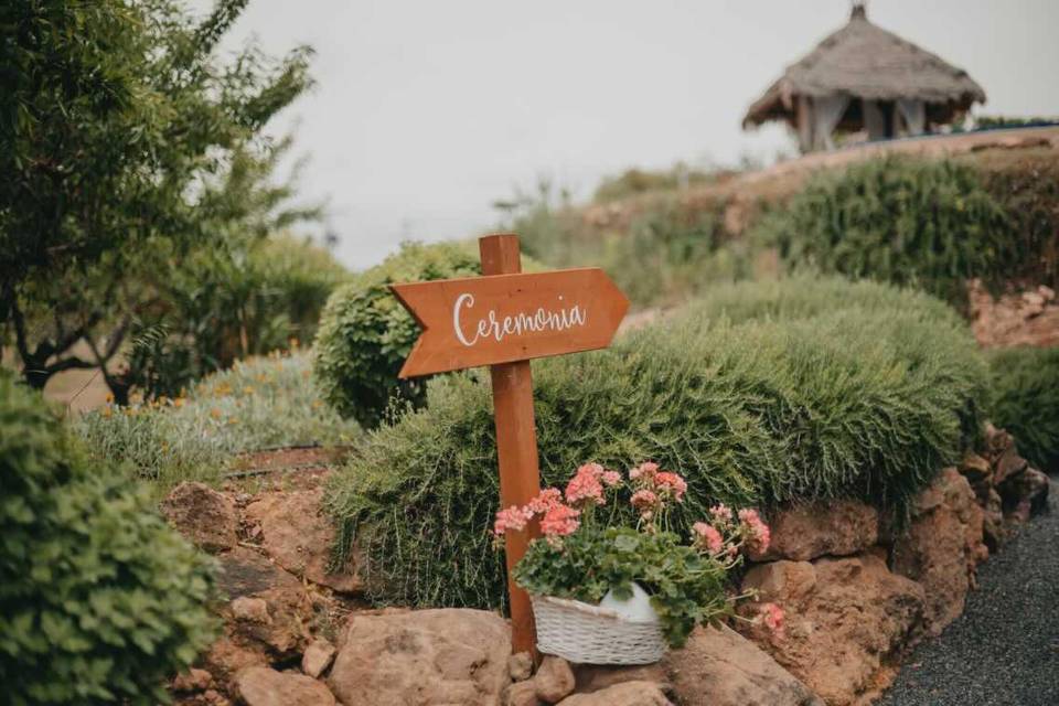 Señalización boda incluida