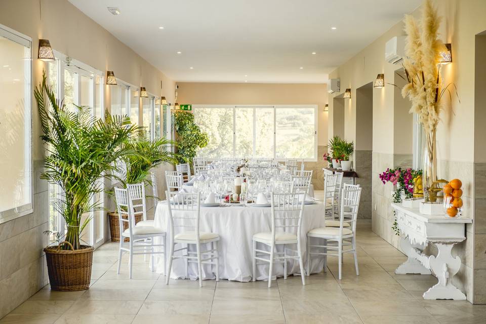 Interior del restaurante