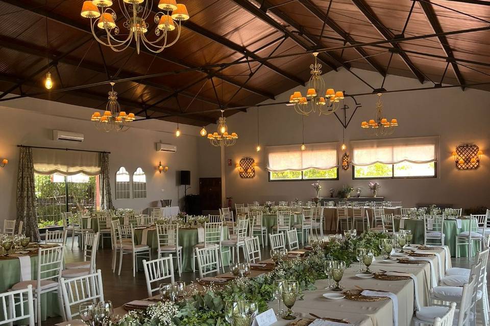 Sala en tonos beige